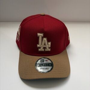 Los Angeles Dodgers New Era  Anniversary A-Frame 9 Forty Adjustable hat cap